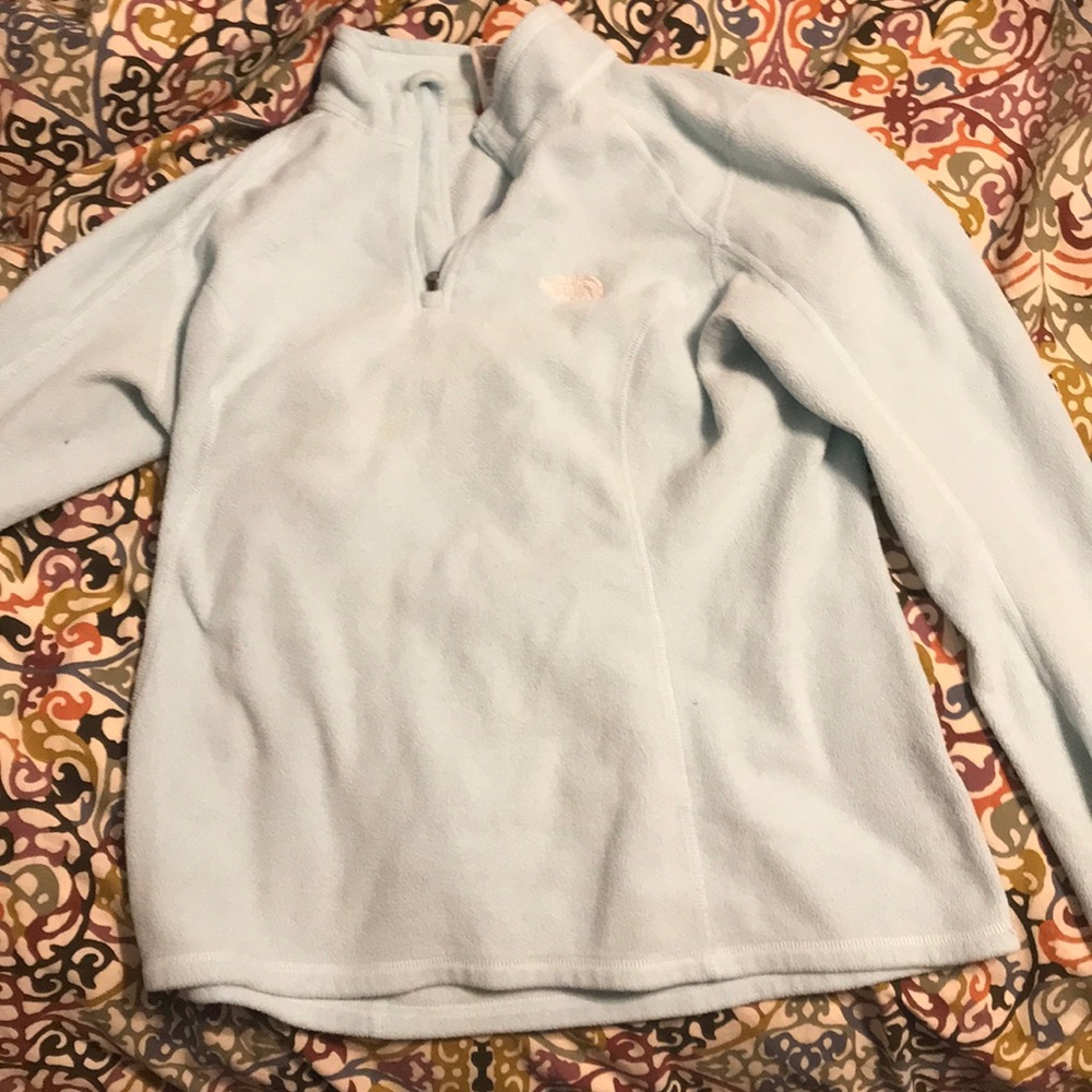 1/4 zip North Face fleece